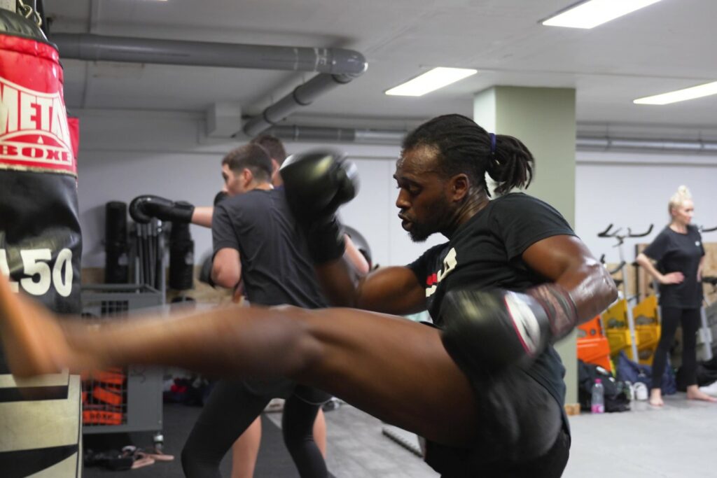 entraînement boxe salle de sport